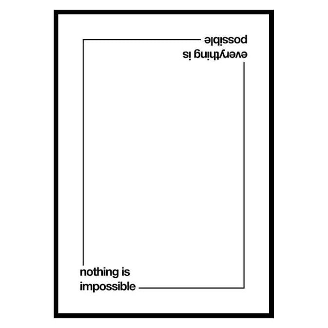 Poster Gallerix Possible No1