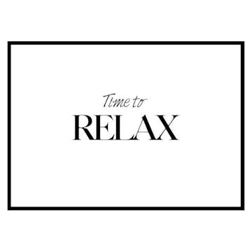 Poster Gallerix Time To Relax No1