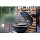 Kolgrill Mustang Gourmet 57 i Rostfritt Stål med Multigrill-galler