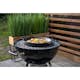 Kolgrill Mustang Gourmet 57 i Rostfritt Stål med Multigrill-galler