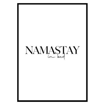 Poster Gallerix Namastay In Bed No2