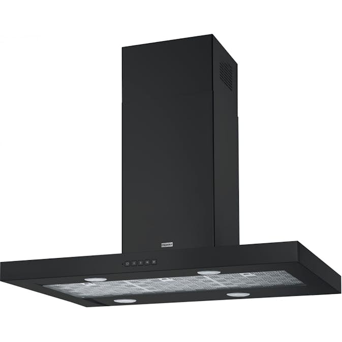 Köksfläkt Franke Tale 905 I Vägghängd Matt Svart 900 mm LED Belysning