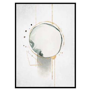 Poster Gallerix Abstract in Layers No3