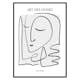 Poster Gallerix Art De Lignes No2