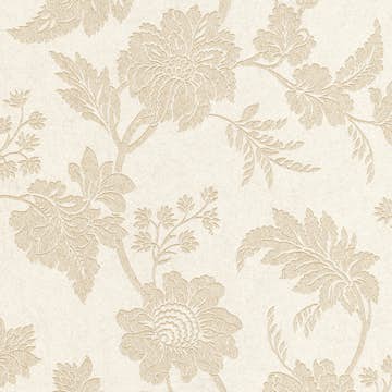 Tapet Boutique Klassiska Blommor Metallic 33-335