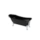 Badkar Noro Old England 1530 mm Svart