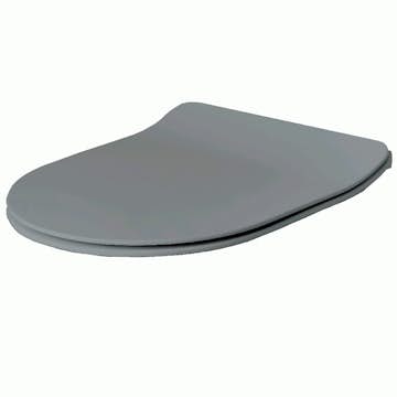Toalettsits Lavabo Glomp Slim Mjukstängande Mattgrå
