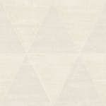 Tapet Origin Slitna Metalltrianglar BenVit