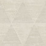 Tapet Origin Slitna Metalltrianglar Beige