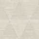 Tapet Origin Slitna Metalltrianglar Beige