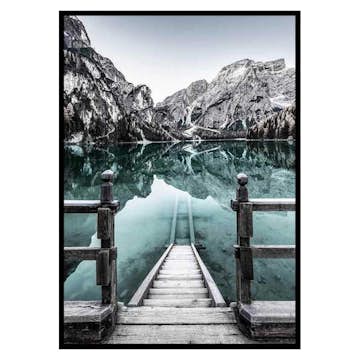 Poster Gallerix Braies Lake No3