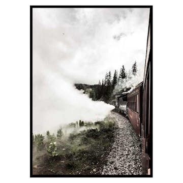 Poster Gallerix Moving Train