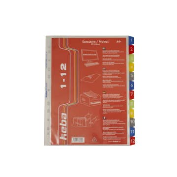 Systemregister KEBA Executive A4+ 0,30 mm PP 1-12