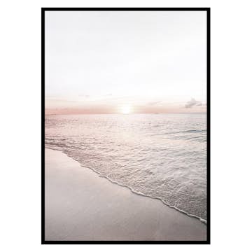 Poster Gallerix Calm Beach Sunset