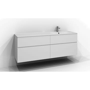 Tvättställsskåp Svedbergs Poem Profil med 4 Lådor