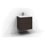 Tvättställsskåp Svedbergs Poem Ram 450 med 2 Lådor