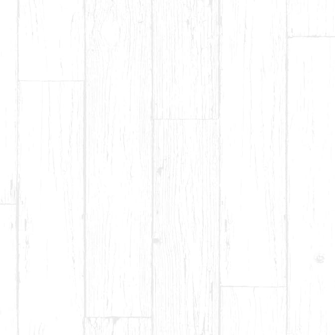 Tapet Origin Slitna Träplankor Vit/Silver