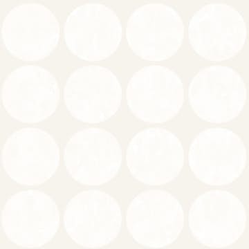 Tapet Origin Stora Slitna Rundlar Gräddvit
