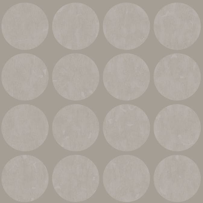 Tapet Origin Stora Slitna Rundlar Mullvadsgrå