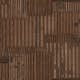 Tapet Origin Industriell Korrugerad Plåt 3D Rostbrun