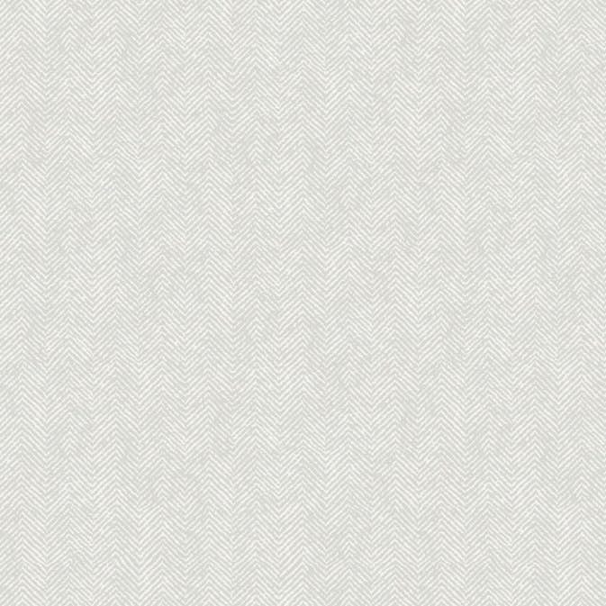 Tapet Origin Fiskbensväv Grå/Grön