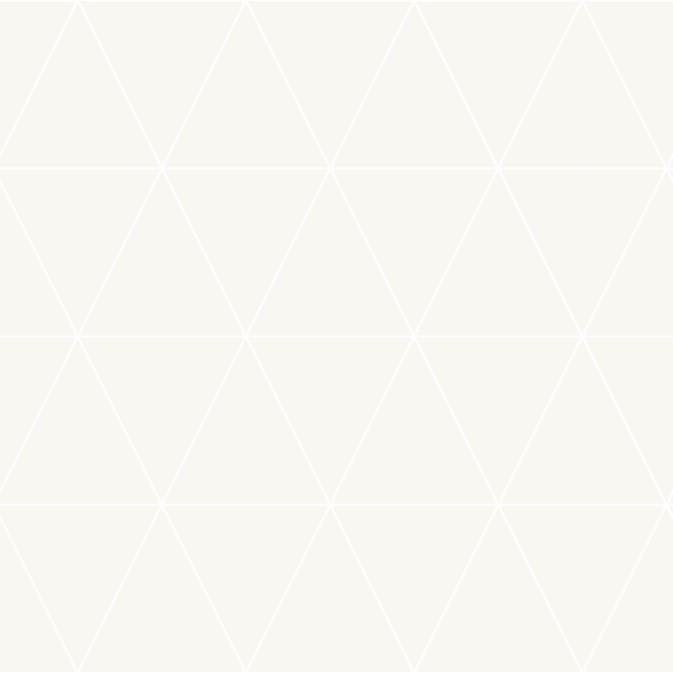 Tapet Origin Grafiska Trianglar Glänsande Vit