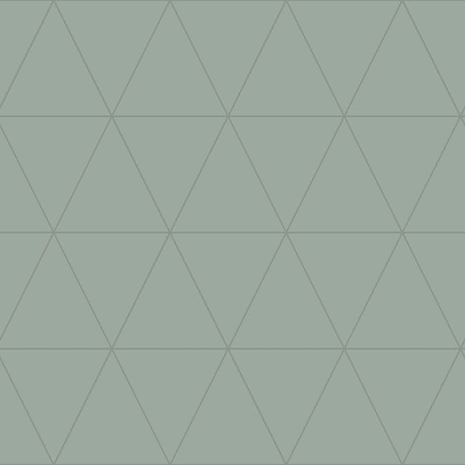 Tapet Origin Grafiska Trianglar Grå/Grön