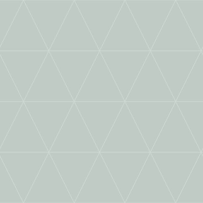 Tapet Origin Grafiska Trianglar Glänsande Grön