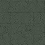 Tapet Origin Kakelmotiv med Ormskinn Tryck Mörkgrön EW347789