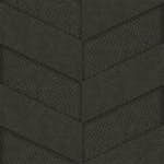 Tapet Origin Kakelmotiv med Ormskinn Tryck Mörkbrun