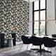 Tapet Origin Kohud Look Svart/Vit