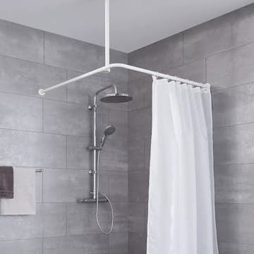 Draperistång Kleine Wolke 90x90 cm Vit