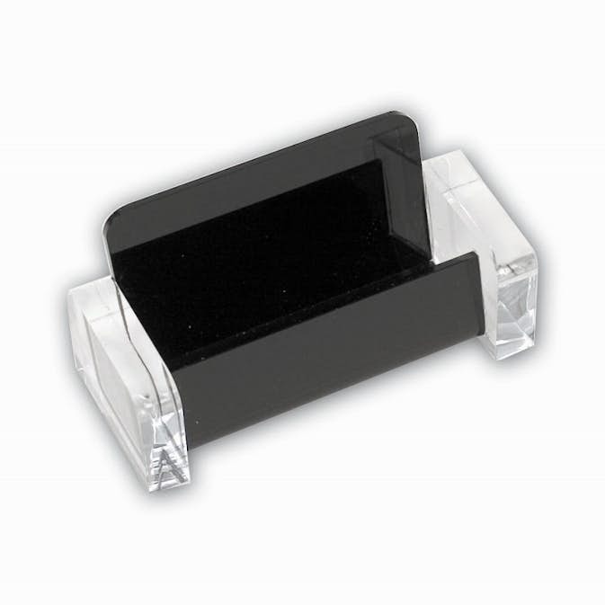 Visitkortsställ KEBA Svart/Transparent