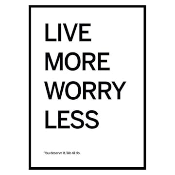 Poster Gallerix Live More