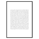 Poster Gallerix The Written Word