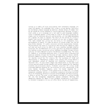 Poster Gallerix The Written Word