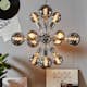 LED-lampa Star Trading E27 G95 Decoled Spiral Smoke Dimbar 2W
