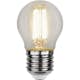 LED-lampa Star Trading E27 G45 Clear 3-step memory