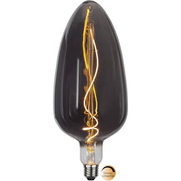 LED-lampa Star Trading Filament E27 C125 Industrial Vintage Dimbar 4,5W