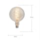 LED-lampa Star Trading Decoled Line E27 G150