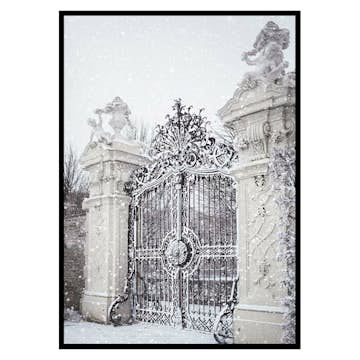 Poster Gallerix Snowy Gate