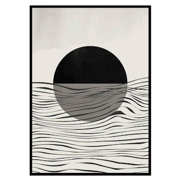 Poster Gallerix Abstract Flow No2