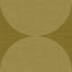 Tapet Origin XXL Halvcirklar i Retrostil Senapsgrön