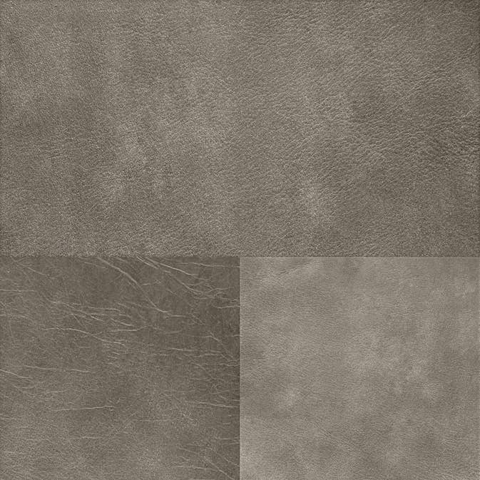 Tapet Origin XXL Kakelmotiv med Läder Look Grå