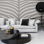 Fototapet Origin Zebra Mönster Grå