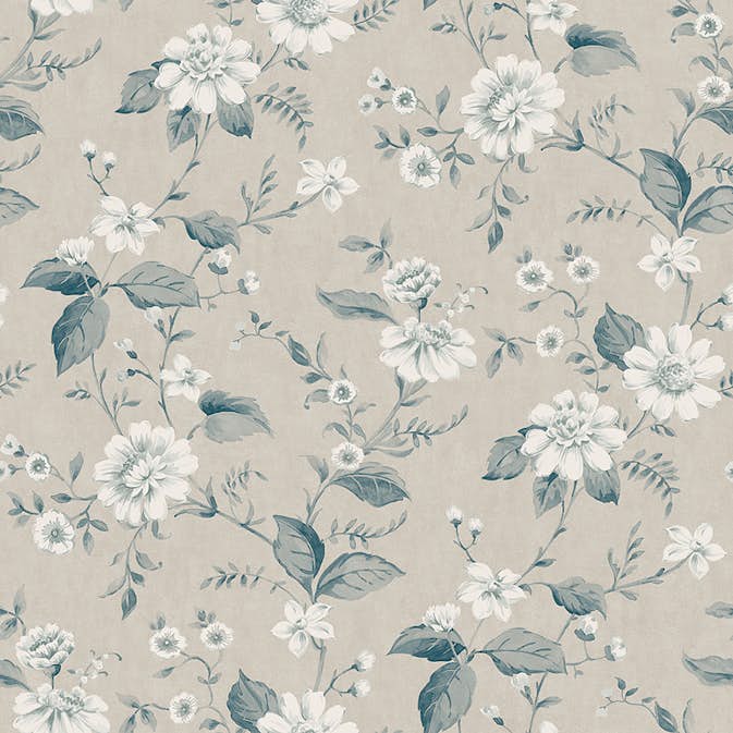 Tapet Boråstapeter Lauras Cottage 3576 Non Woven, Mönstrad Beige