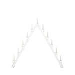 Adventsljusstake Gnosjö Konstsmide 11 Ljus Vikbar Vit