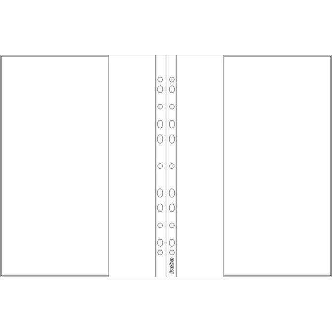 Dubbelficka/katalogficka KEBA PP , 0,15 mm 5-pack