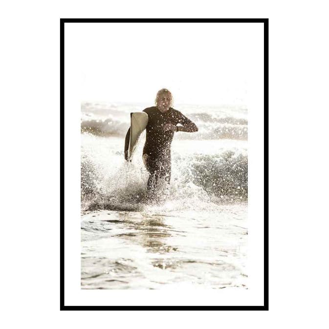 Poster Gallerix Running Surfer