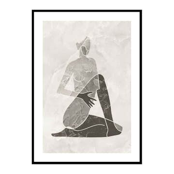 Poster Gallerix Marble Figure No3